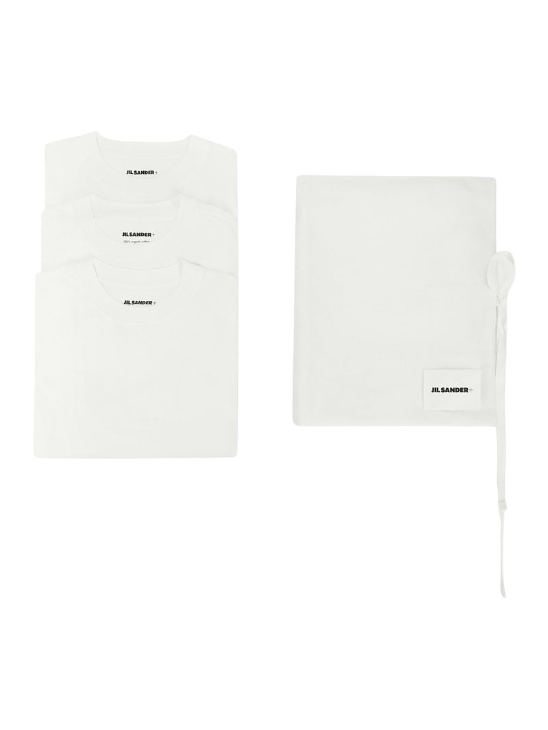 SET OF 3 ORGANIC COTTON SHORT-SLEEVE T-SHIRTS