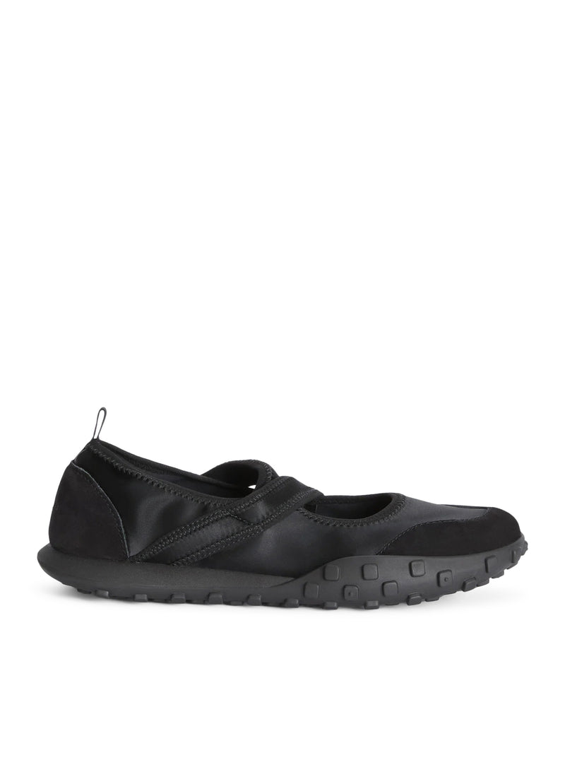 MOON SUEDE BALLET FLATS