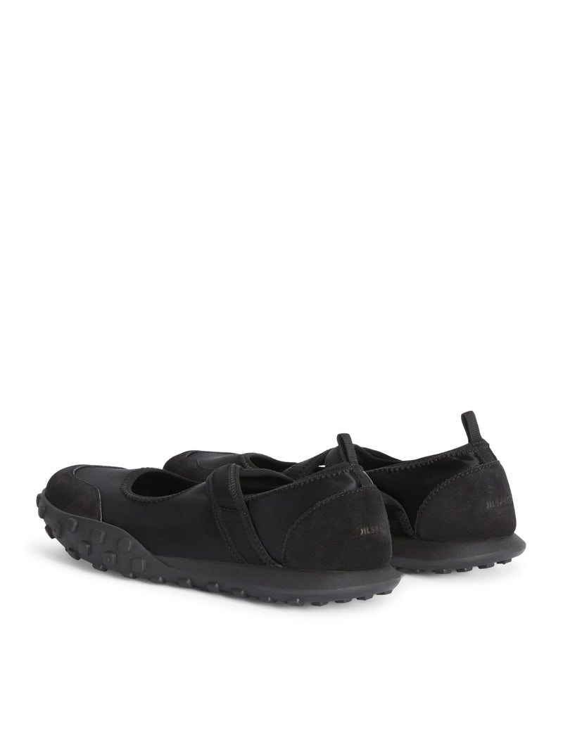MOON SUEDE BALLET FLATS