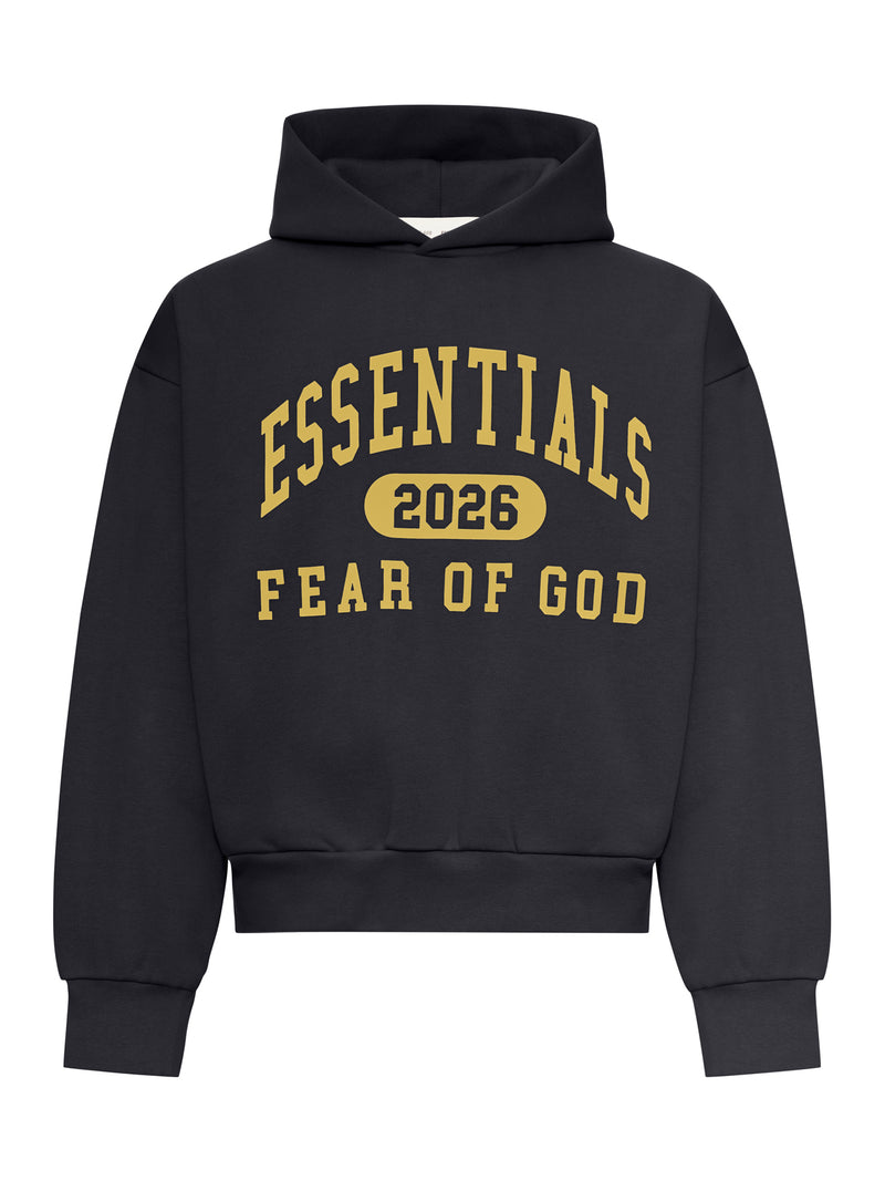 CLASSIC HOODIE WITH PRINTED LOGO