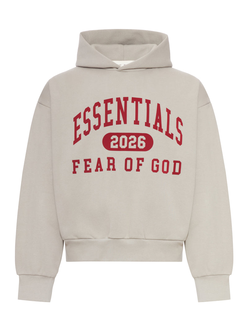 CLASSIC HOODIE WITH PRINTED LOGO