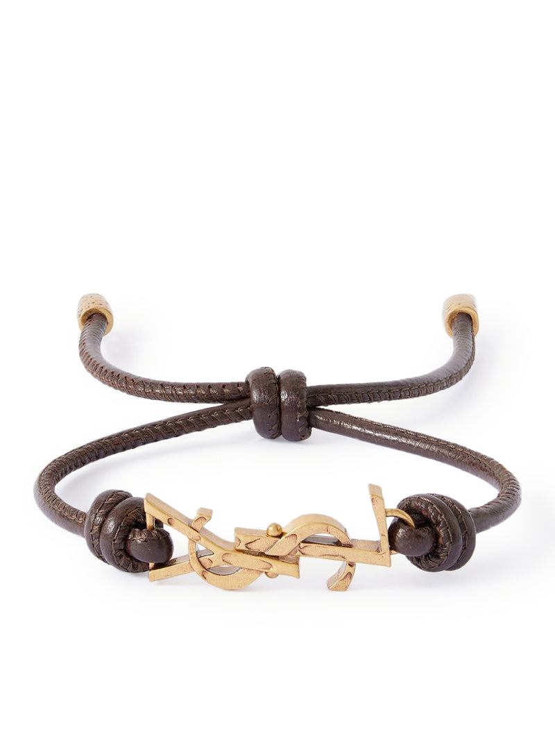 YSL WOVEN NAPPA BRACELET