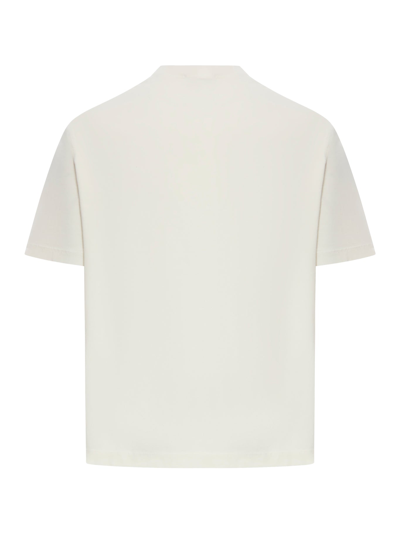 REGULAR FIT T-SHIRT WITH COMPASS LOGO