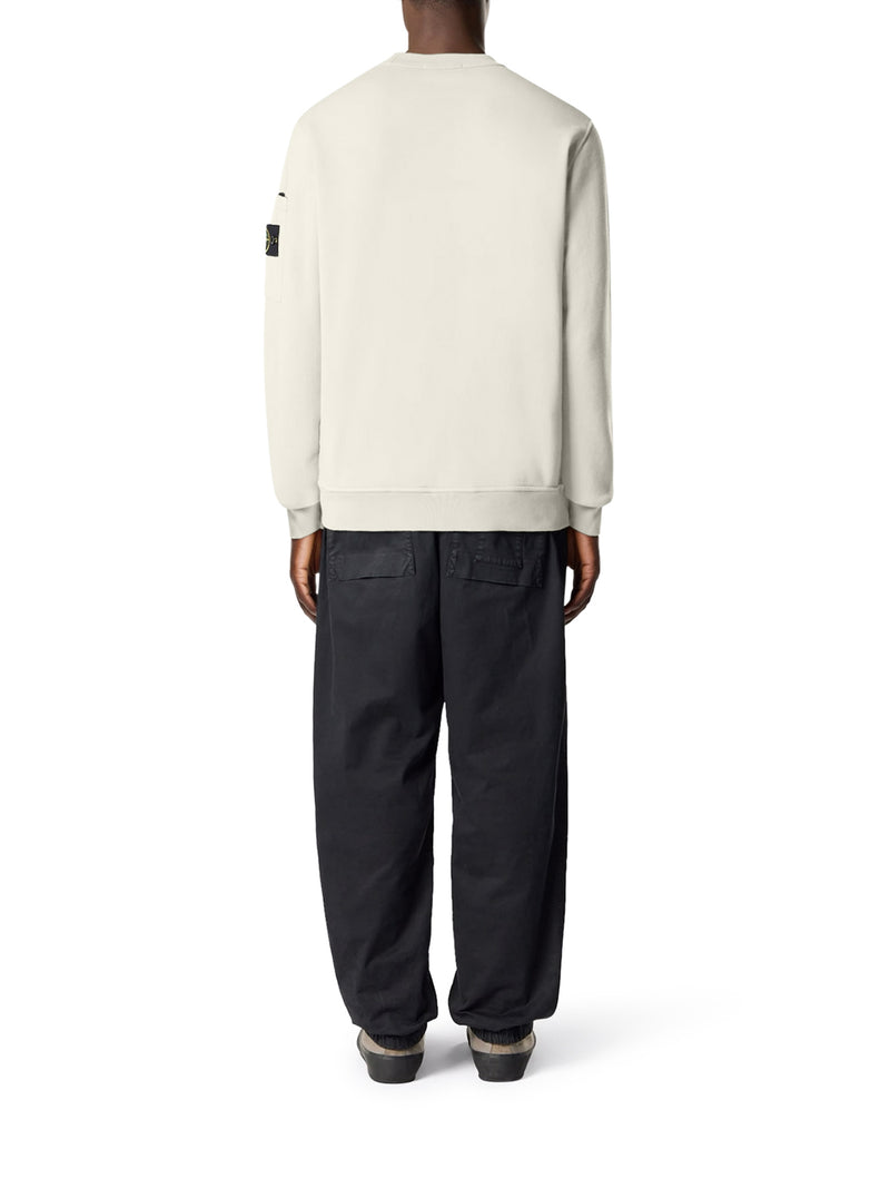 REGULAR FIT CREW NECK SWEATSHIRT WITH SEASONAL POCKET