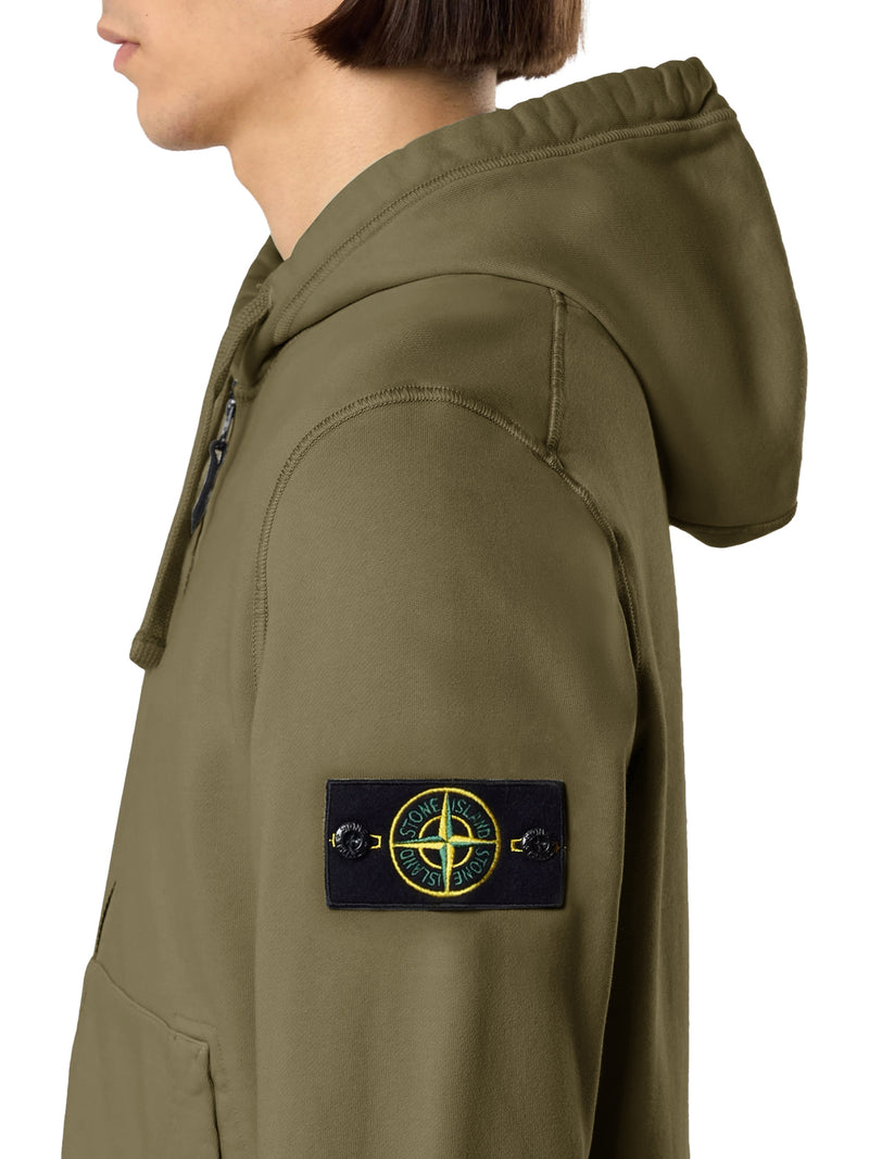 ORGANIC COTTON ZIP-UP HOODIE