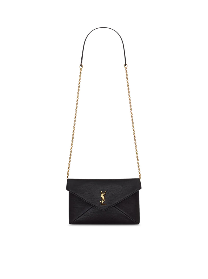 CASSANDRE SMALL LAMBSKIN CHAIN CLUTCH