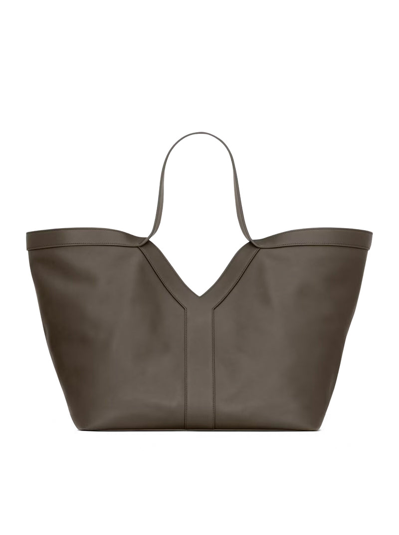Y TOTE IN LEATHER