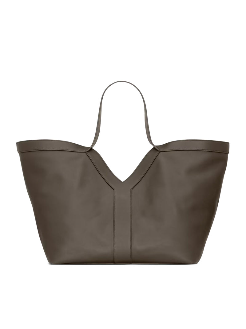 Y TOTE IN LEATHER