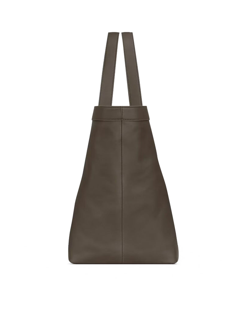 Y TOTE IN LEATHER