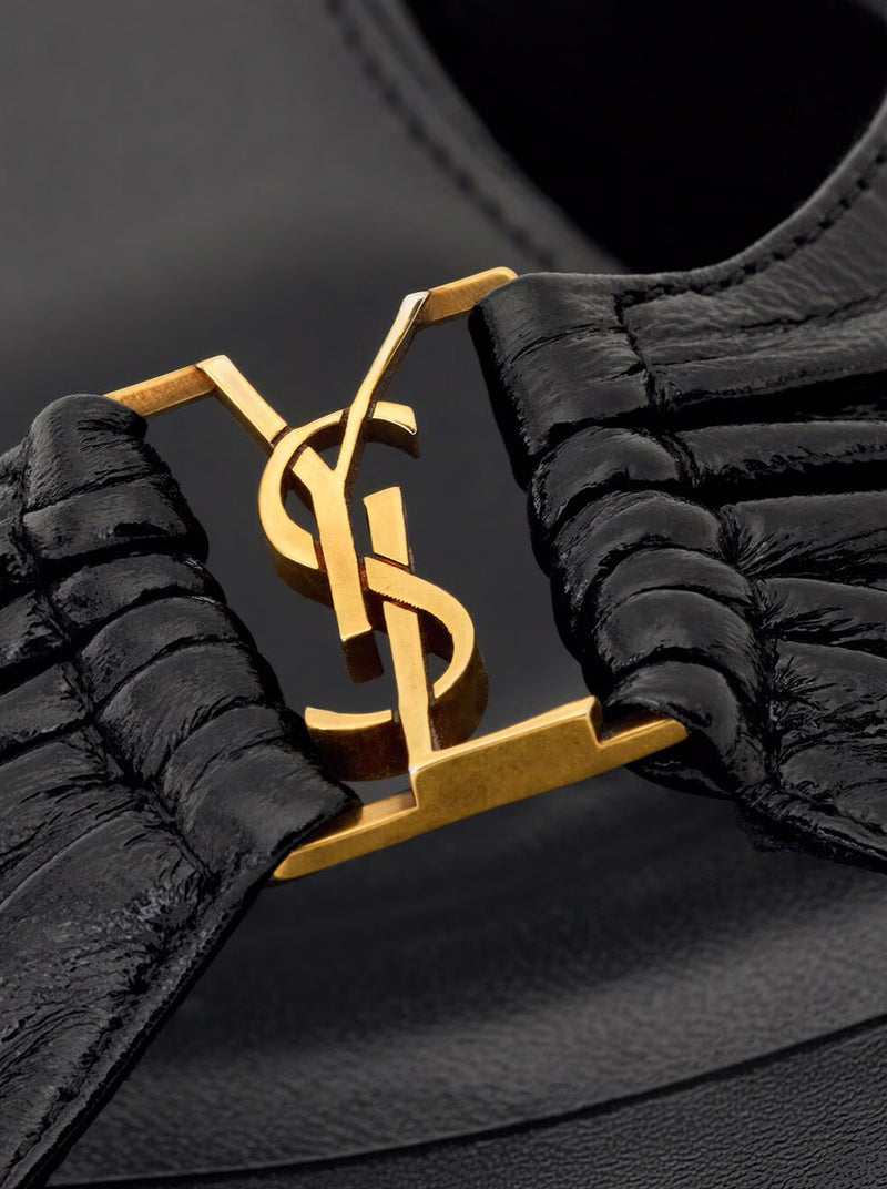 SMOOTH LEATHER BABYLONE MULE