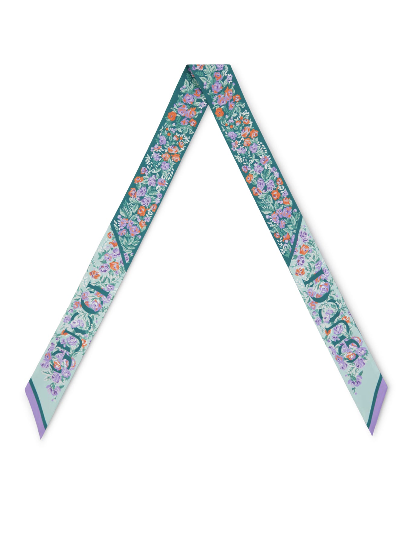 PRINTED SILK TWILL RIBBON