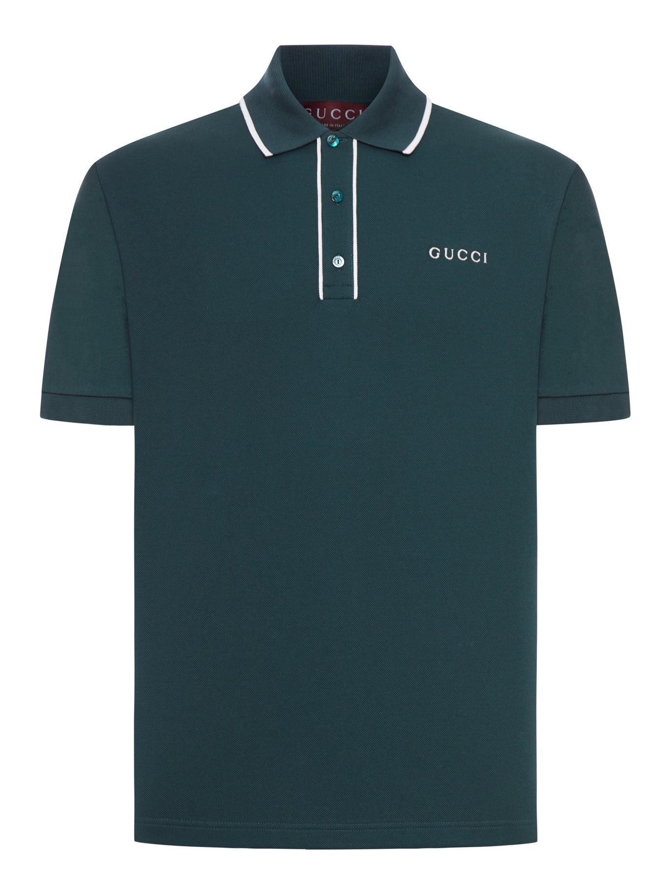 COTTON PIQUET POLO SHIRT WITH EMBROIDERED LOGO
