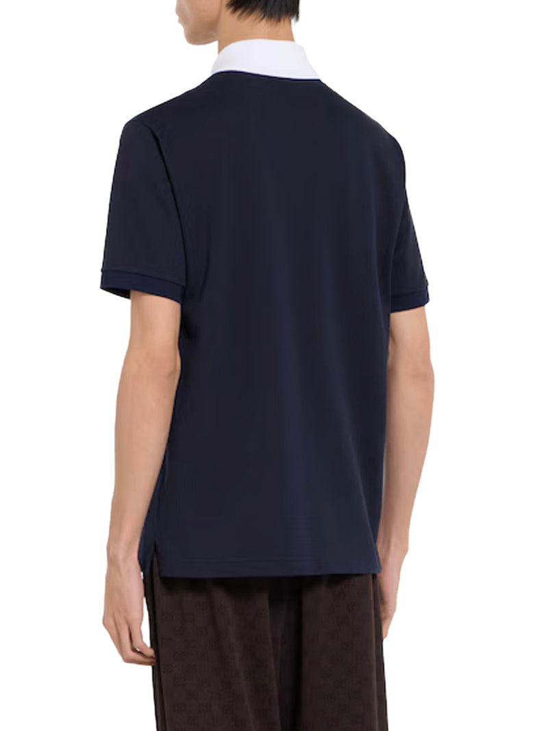 STRETCH COTTON PIQUET POLO