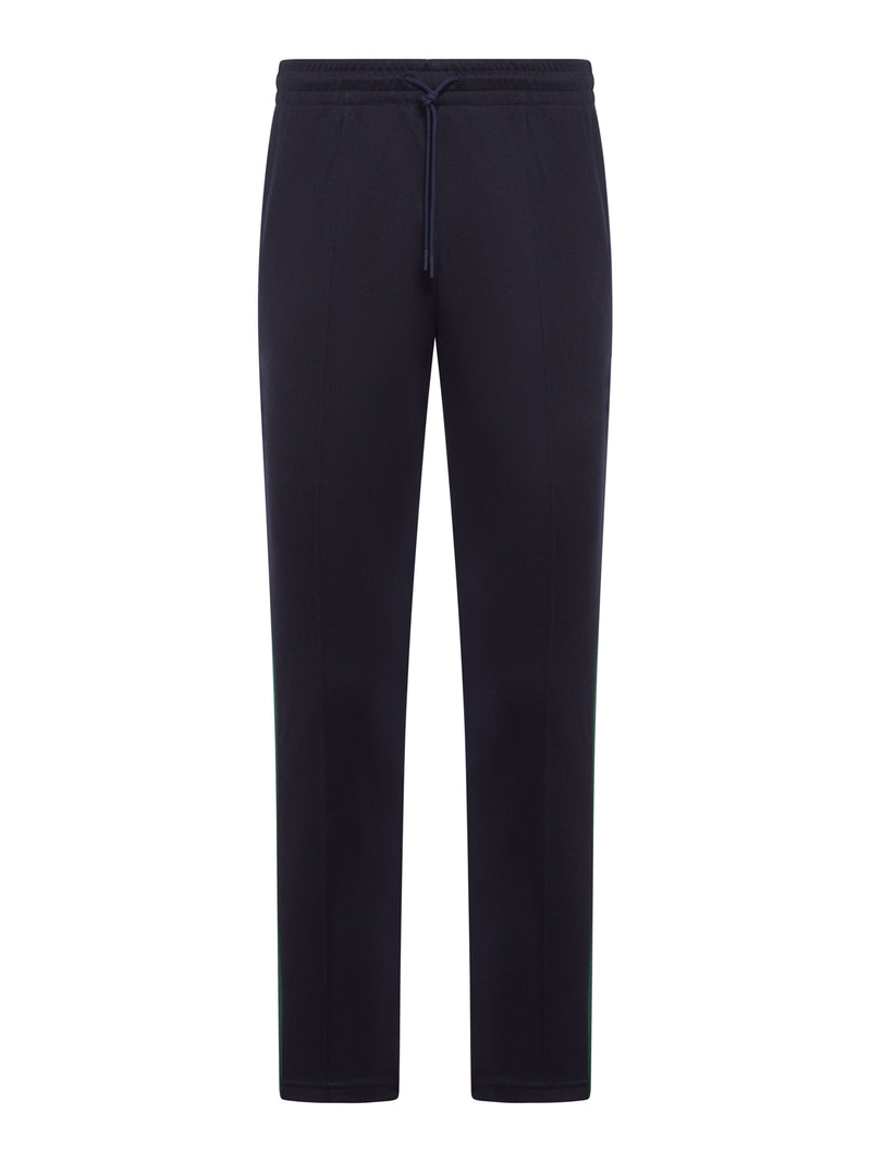 TECHNICAL JERSEY SPORTS TROUSERS WITH WEB TAPE