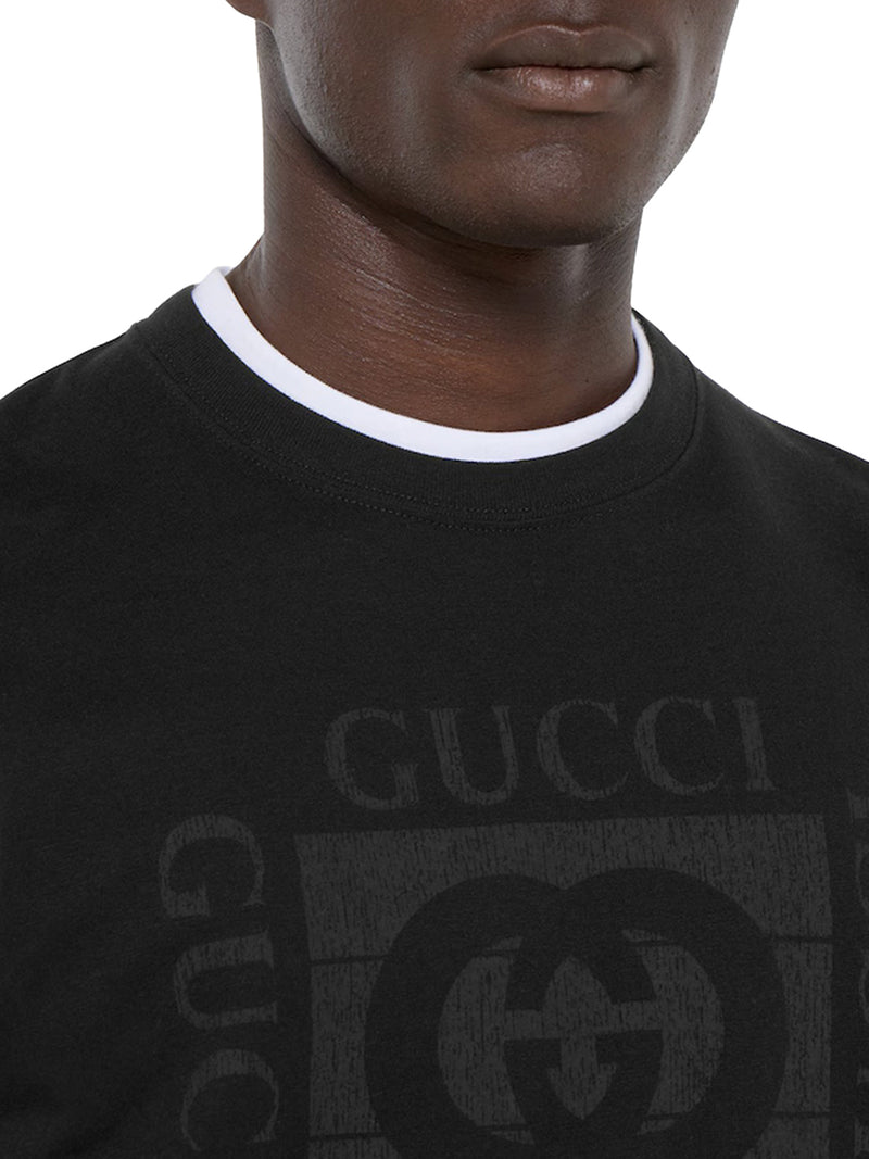 COTTON JERSEY T-SHIRT WITH PRINT