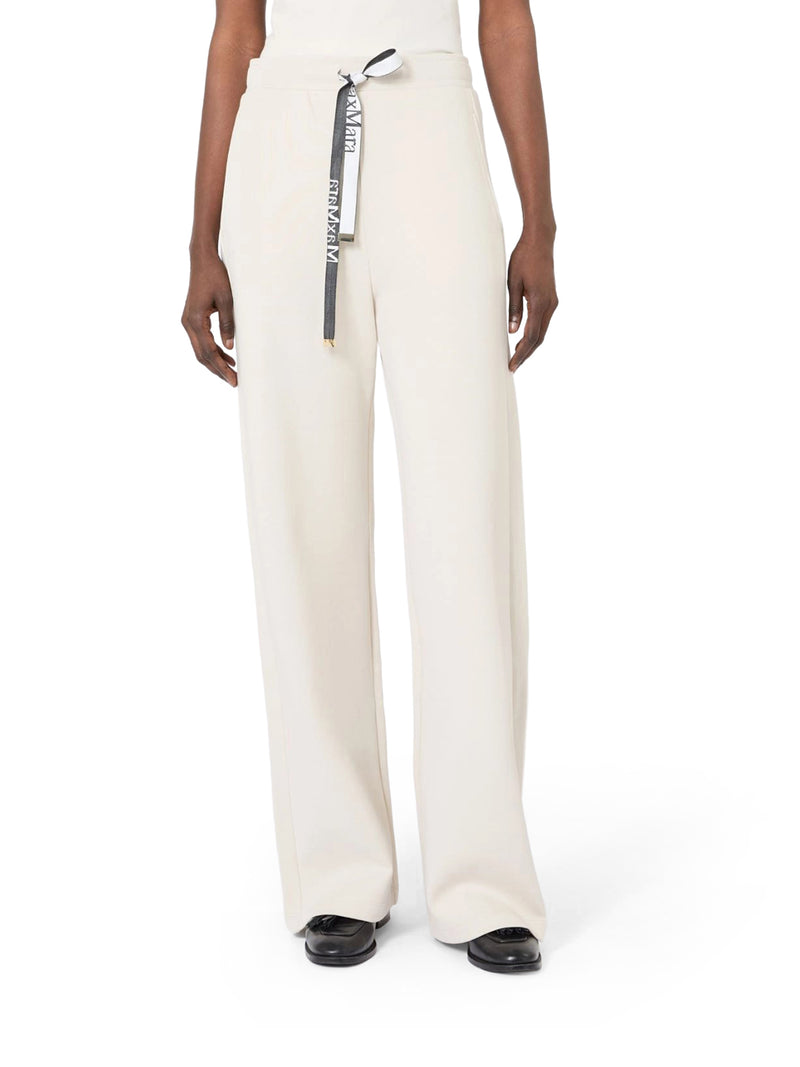 WIDE JERSEY TROUSERS