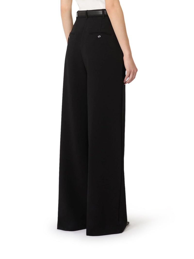 WIDE LEG CADY PANTS