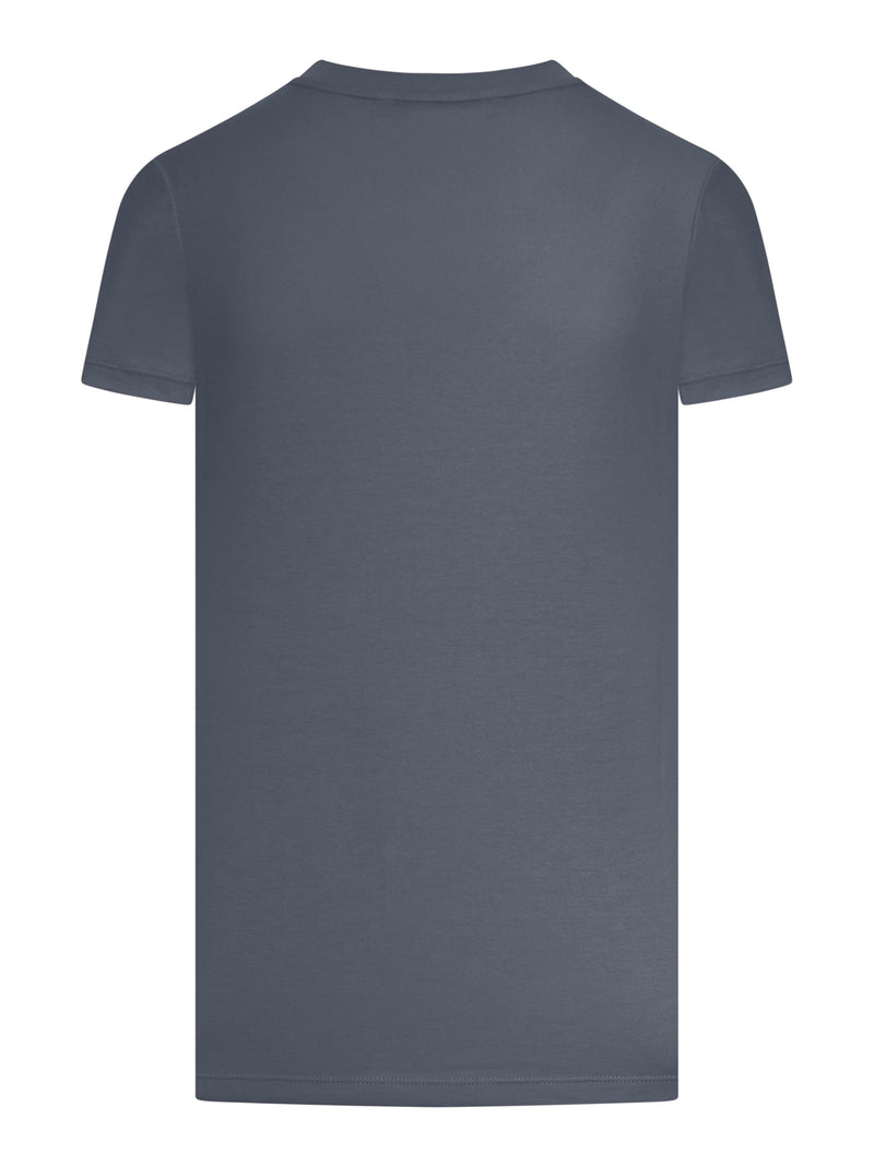 JERSEY T-SHIRT WITH EMBROIDERED LOGO