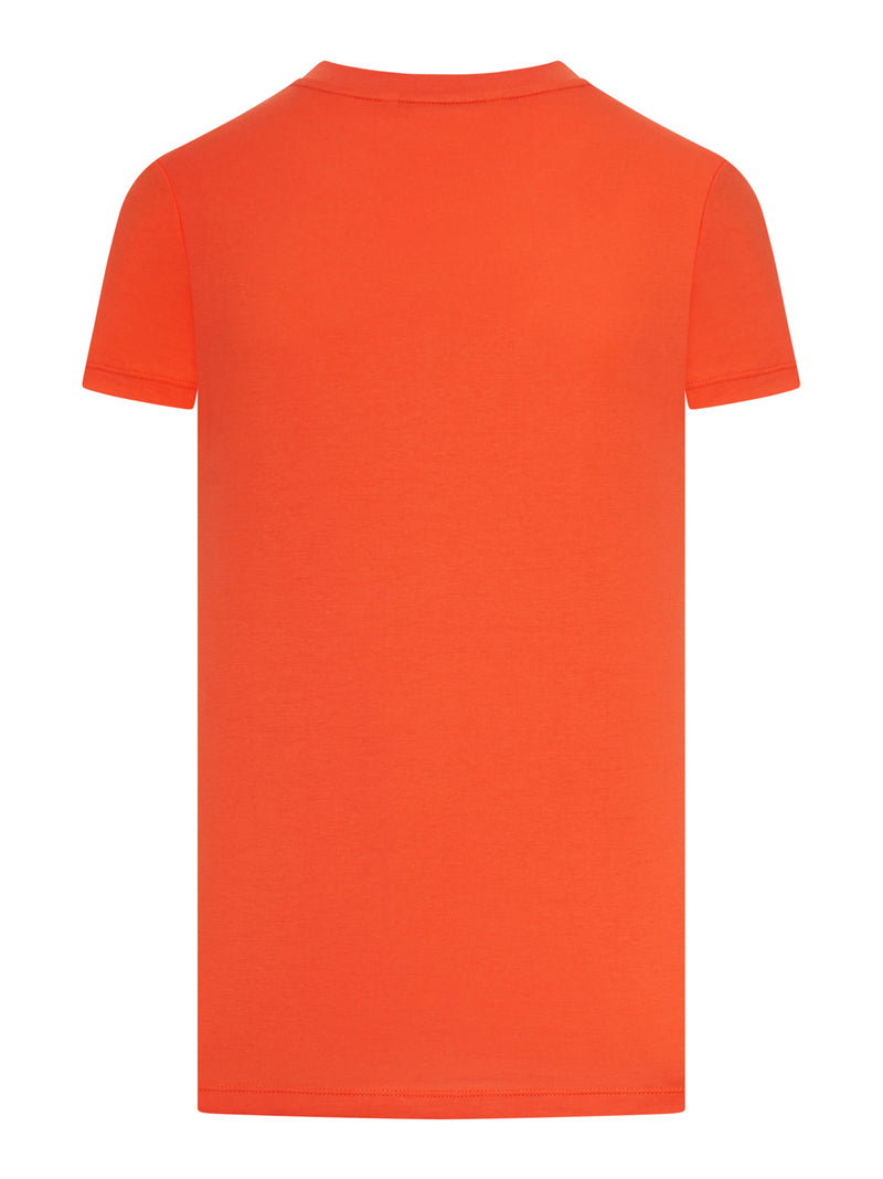 JERSEY T-SHIRT WITH EMBROIDERED LOGO