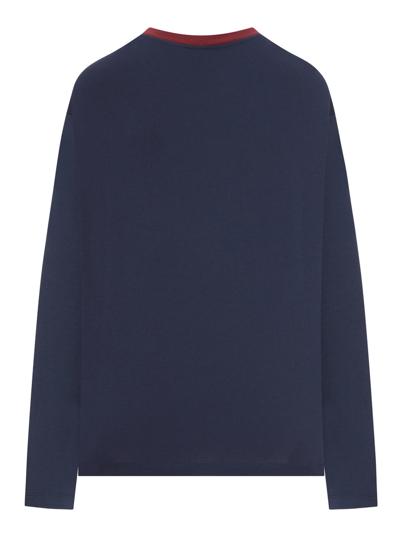 CREW NECK LONG SLEEVE T-SHIRT