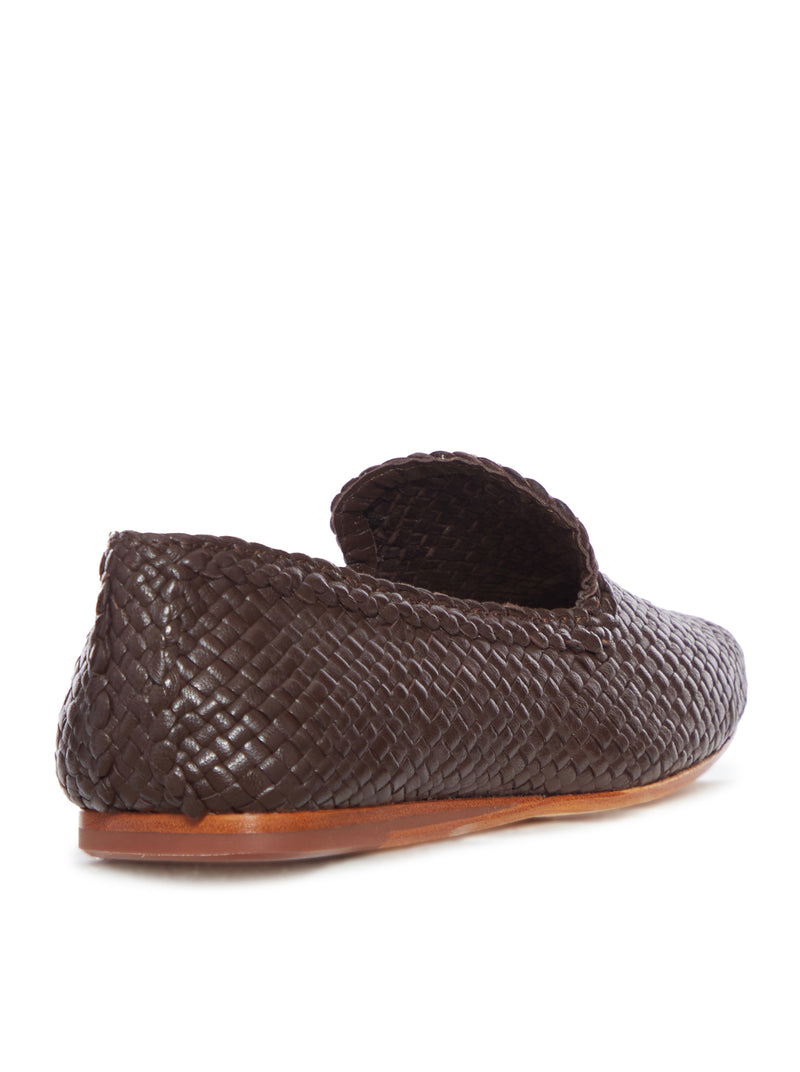DAMAS LEATHER SLIPPERS