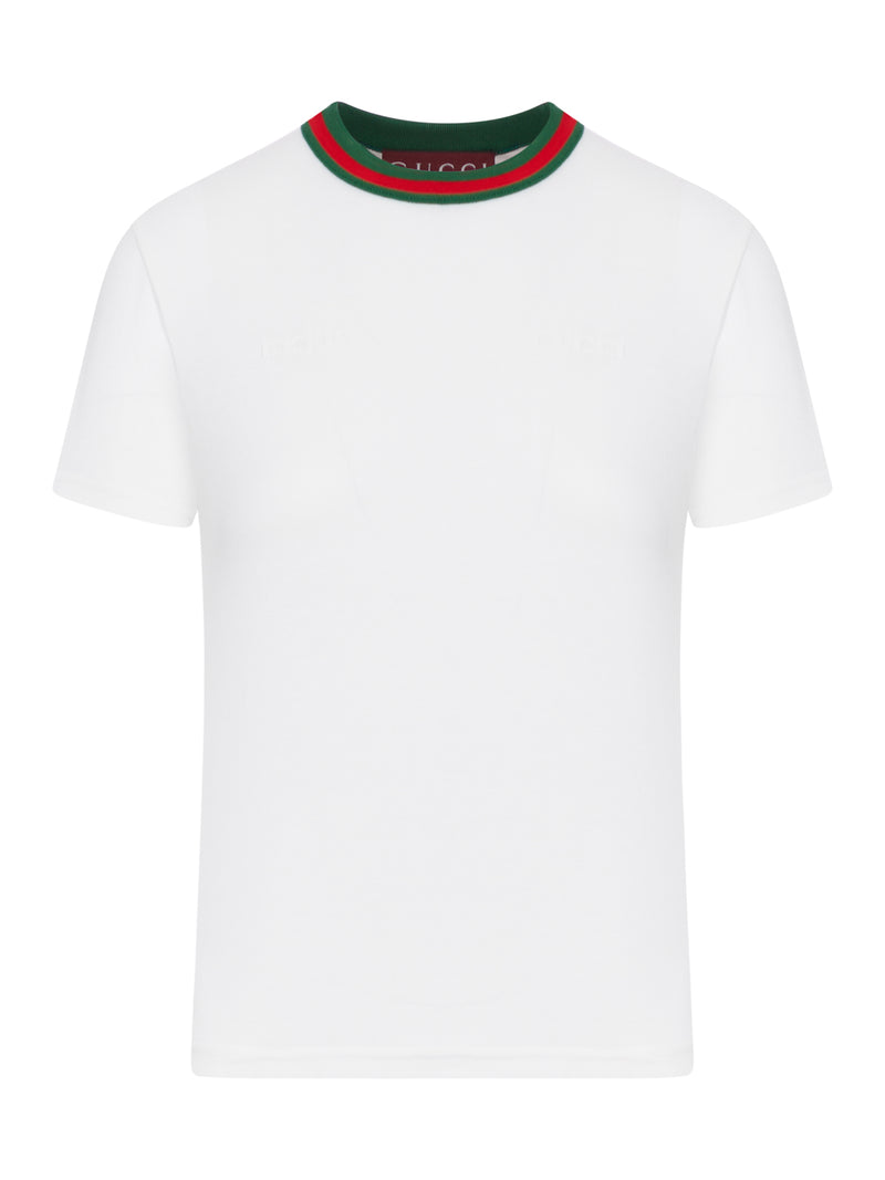 JERSEY T-SHIRT WITH WEB BAND