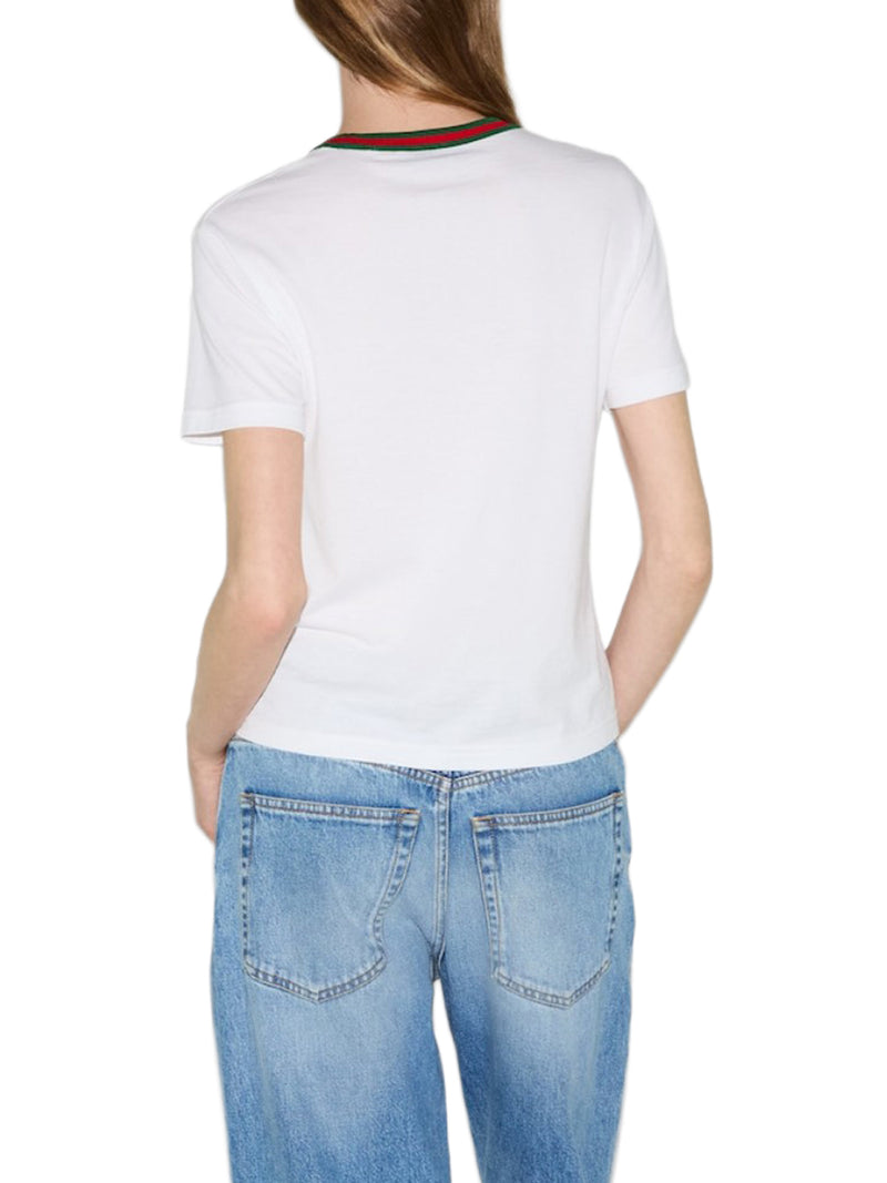 JERSEY T-SHIRT WITH WEB BAND