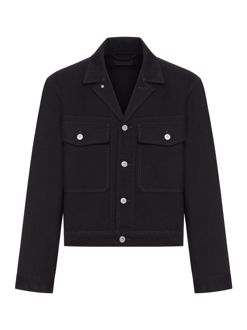 TRUCKER JACKET IN HEAVY DENIM