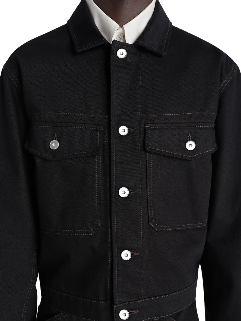 TRUCKER JACKET IN HEAVY DENIM