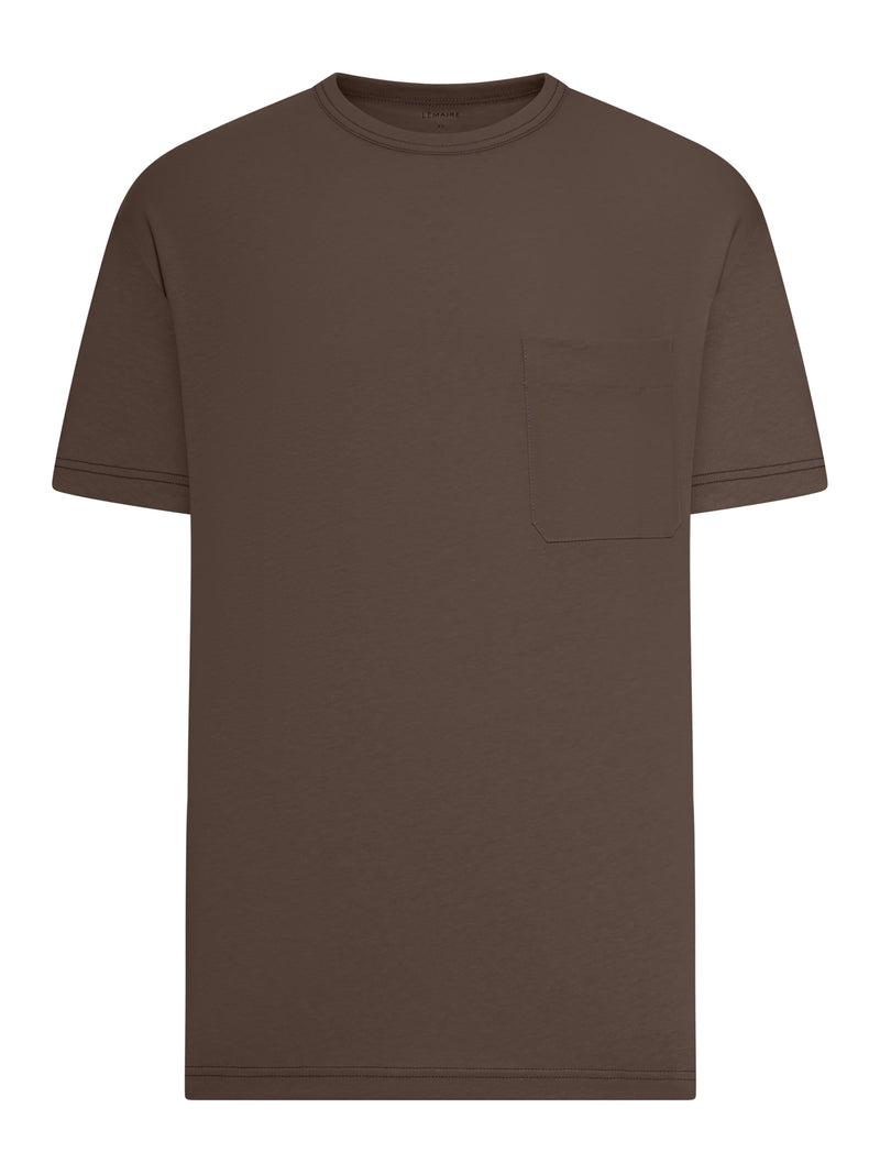 SHORT-SLEEVED BOXY T-SHIRT IN HEAVY JERSEY