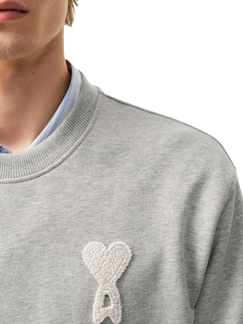 AMI DE COEUR COTTON KNIT SWEATSHIRT