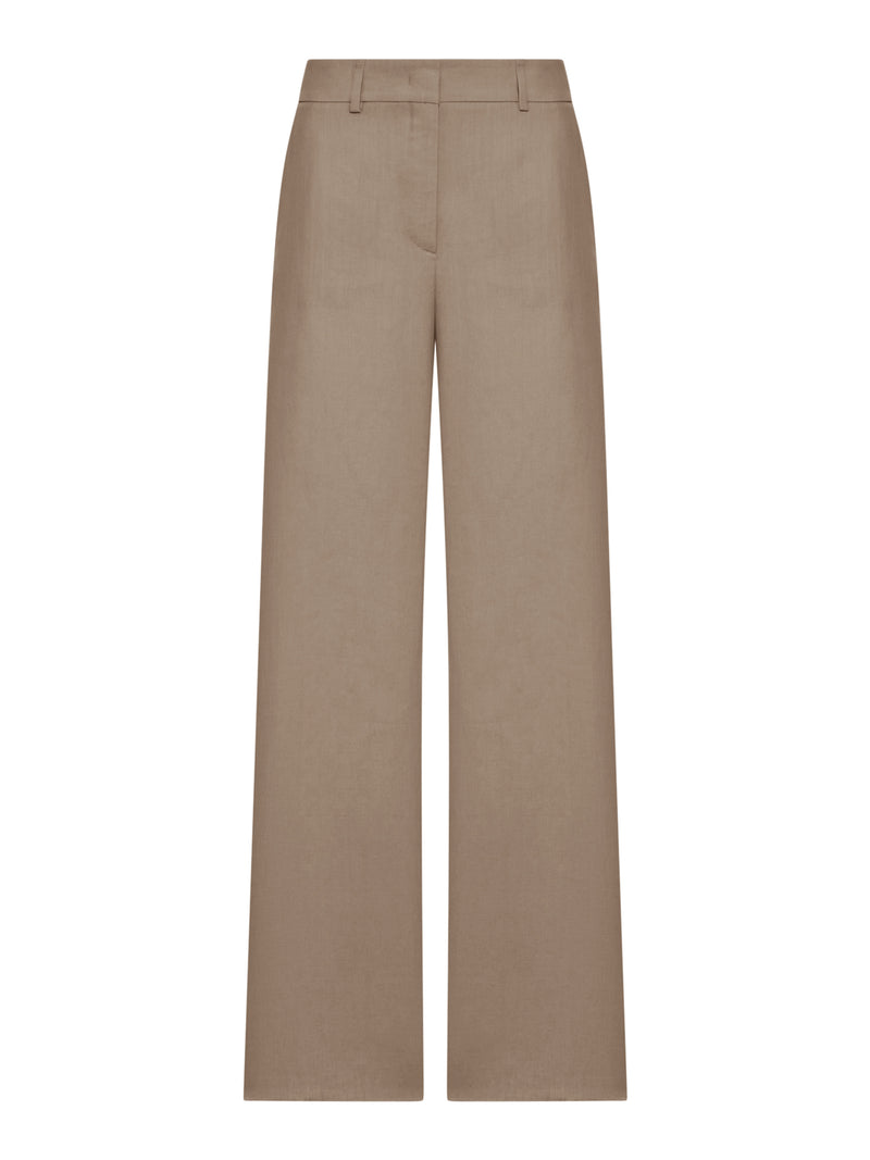 TAILORED LINEN TROUSERS