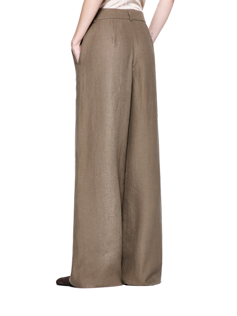 TAILORED LINEN TROUSERS