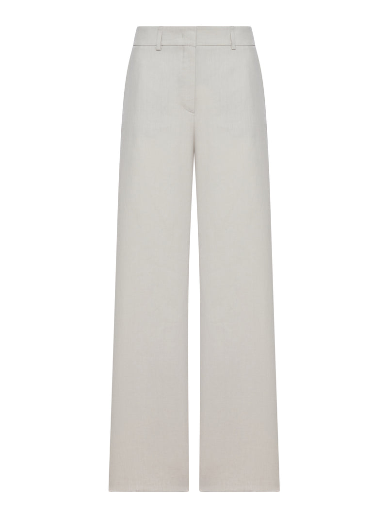 TAILORED LINEN TROUSERS