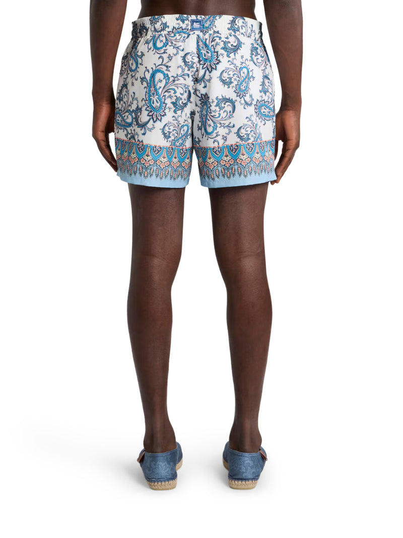 SWIMSUIT WITH PAISLEY RAMAGE PRINT