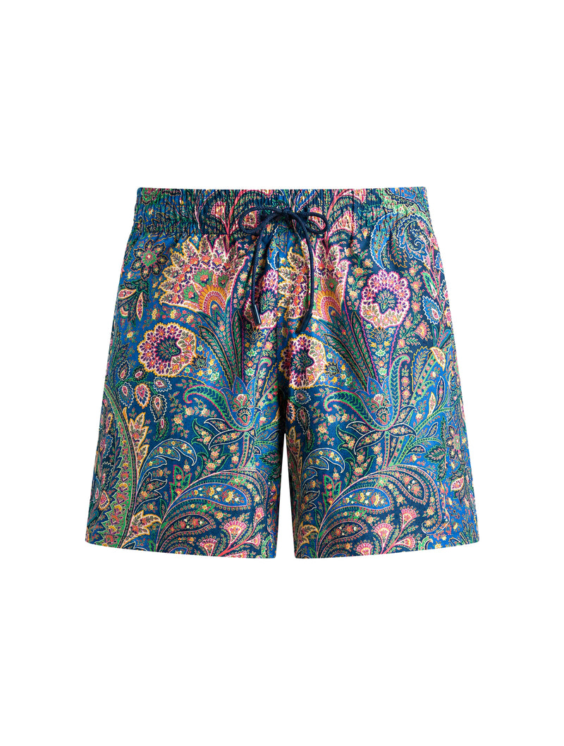 FLORAL PAISLEY PATTERN SWIMSUIT