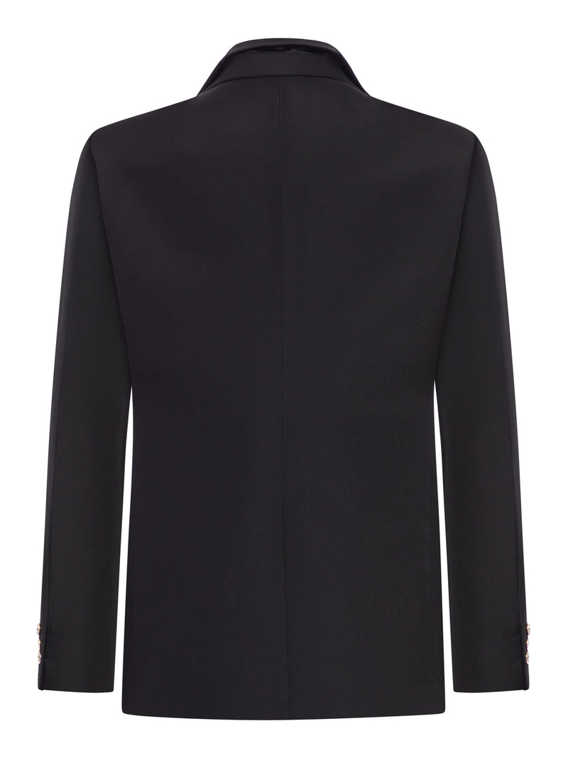 DOUBLE-FACE COTTON AND SILK JACKET