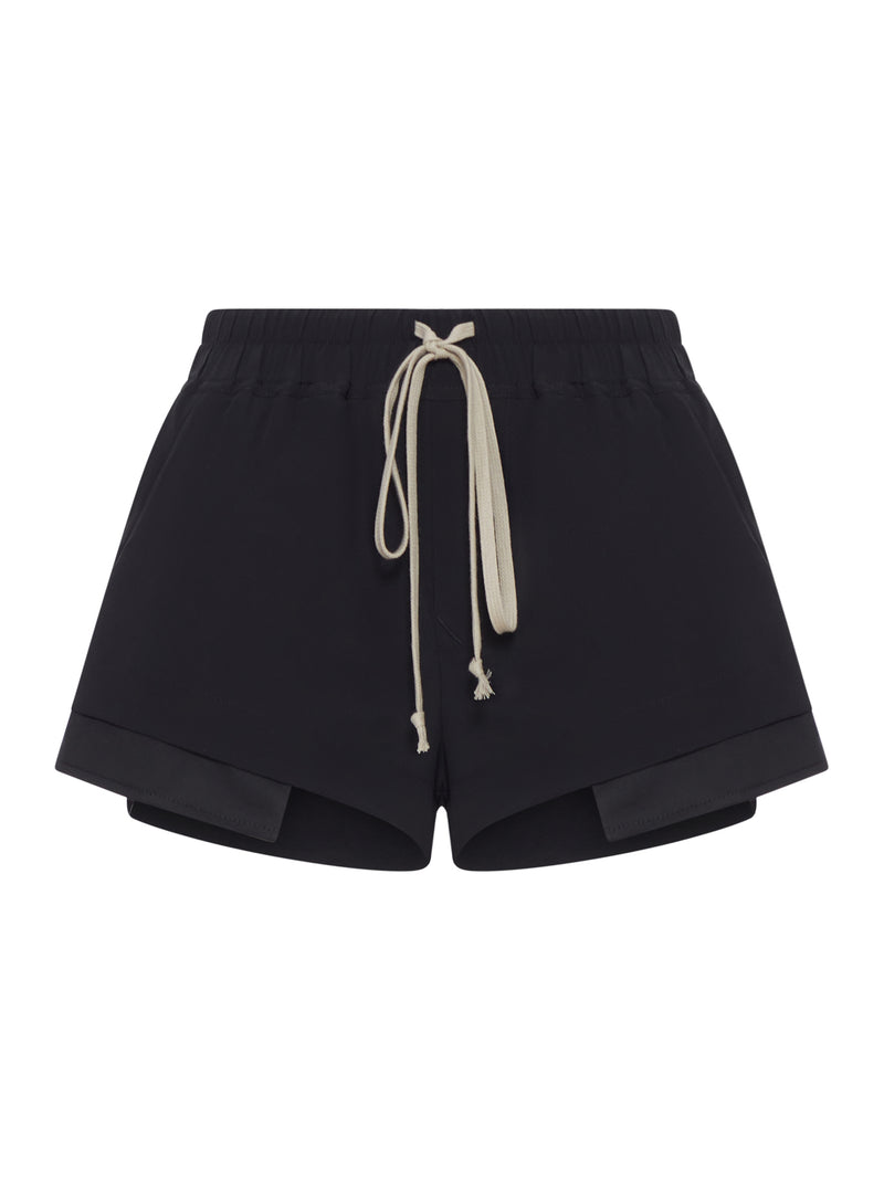 FOG SHORTS WITH DRAWSTRING IN SILK BLEND