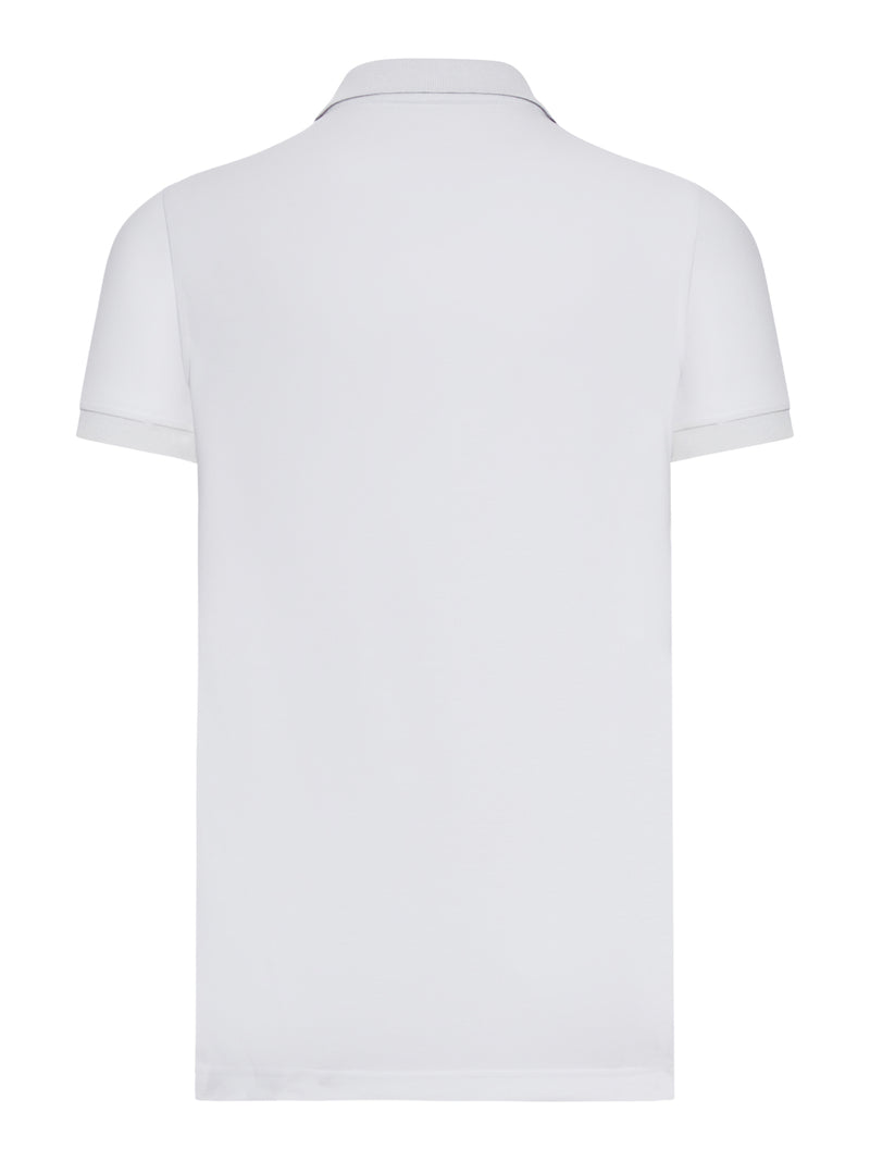 COTTON PIQUET POLO SHIRT WITH LOGO