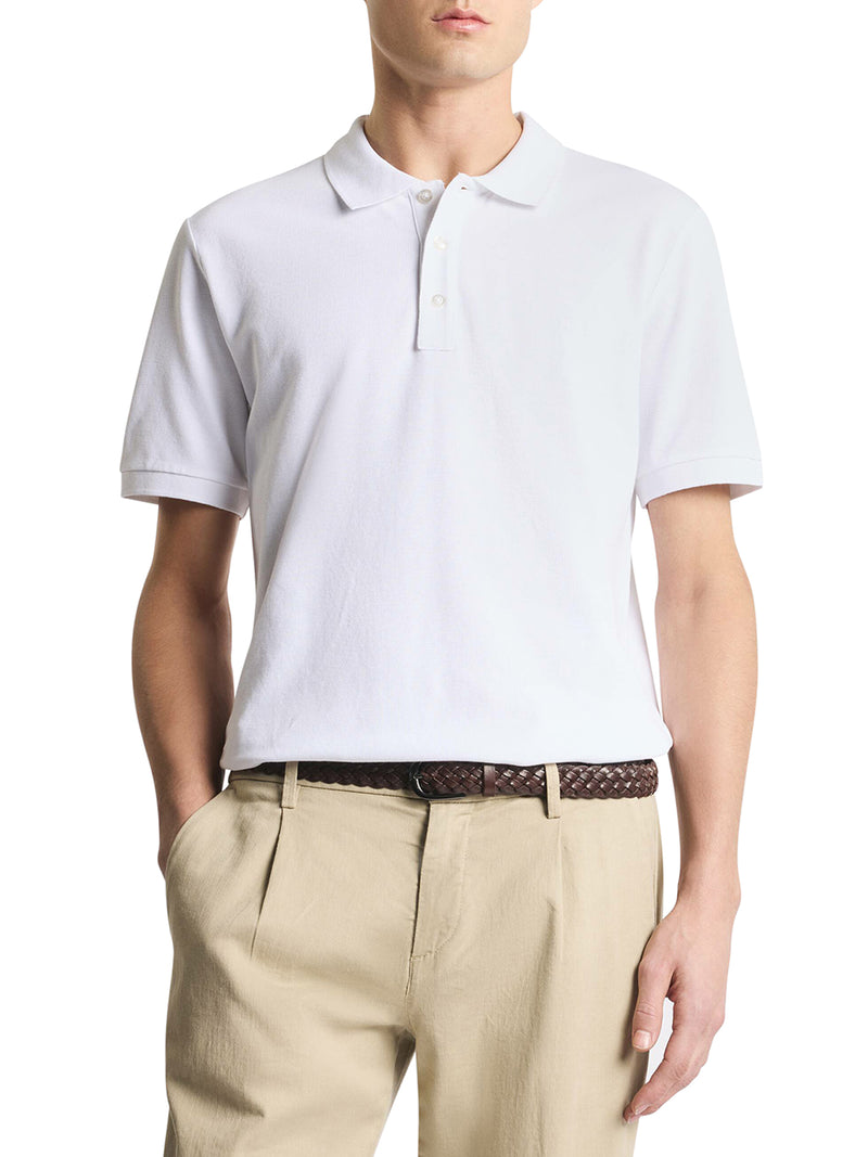 COTTON PIQUET POLO SHIRT