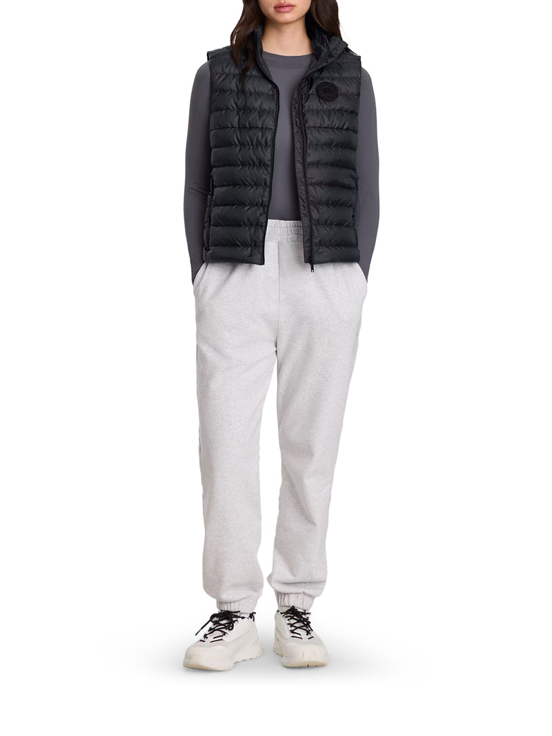 AETHERA TONAL LABEL SLEEVELESS JACKET