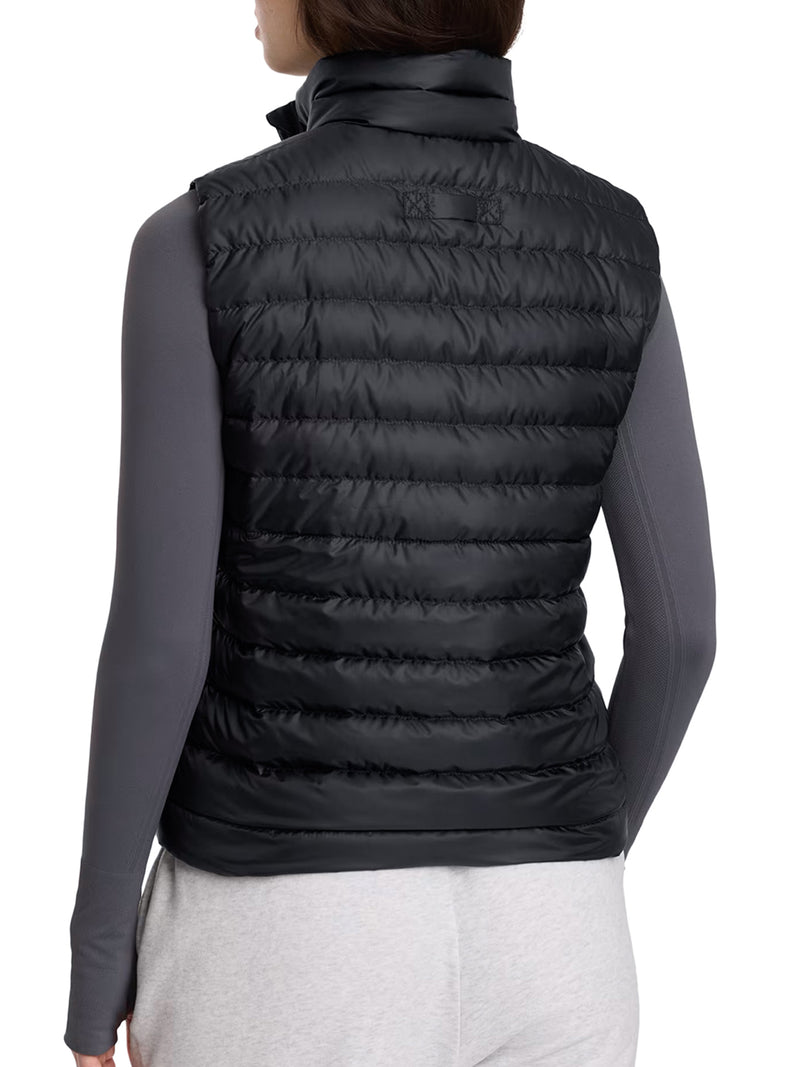 AETHERA TONAL LABEL SLEEVELESS JACKET