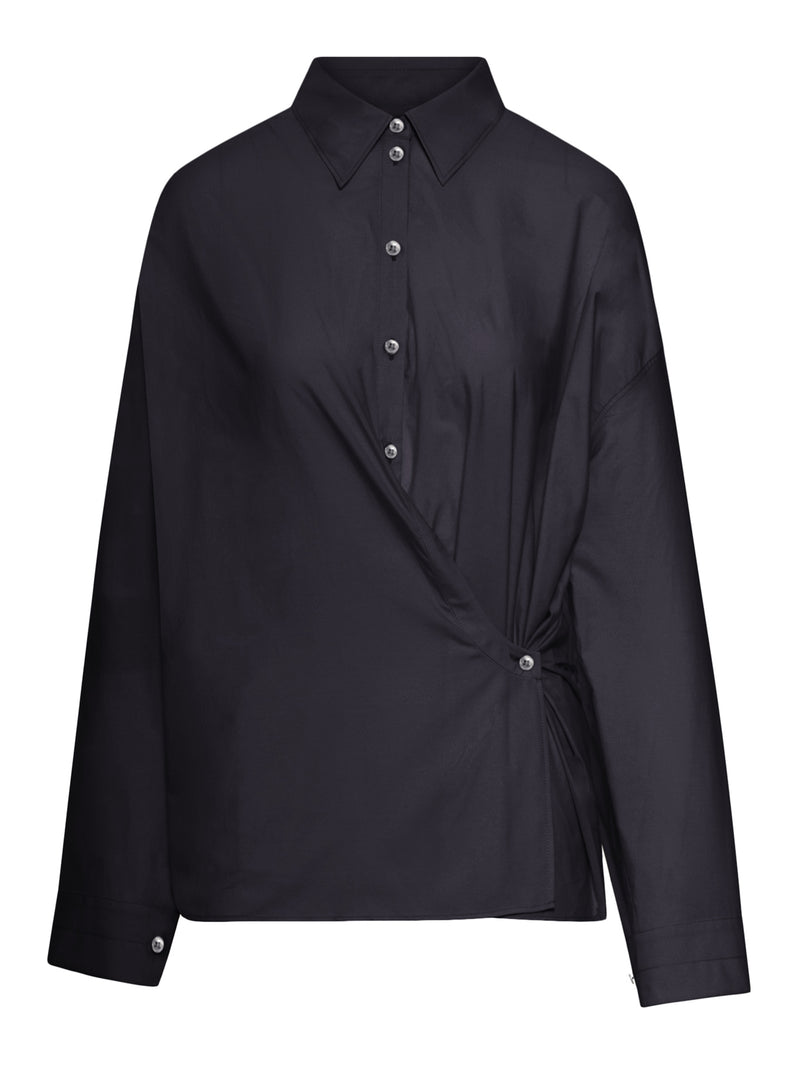 TWISTED COTTON SHIRT