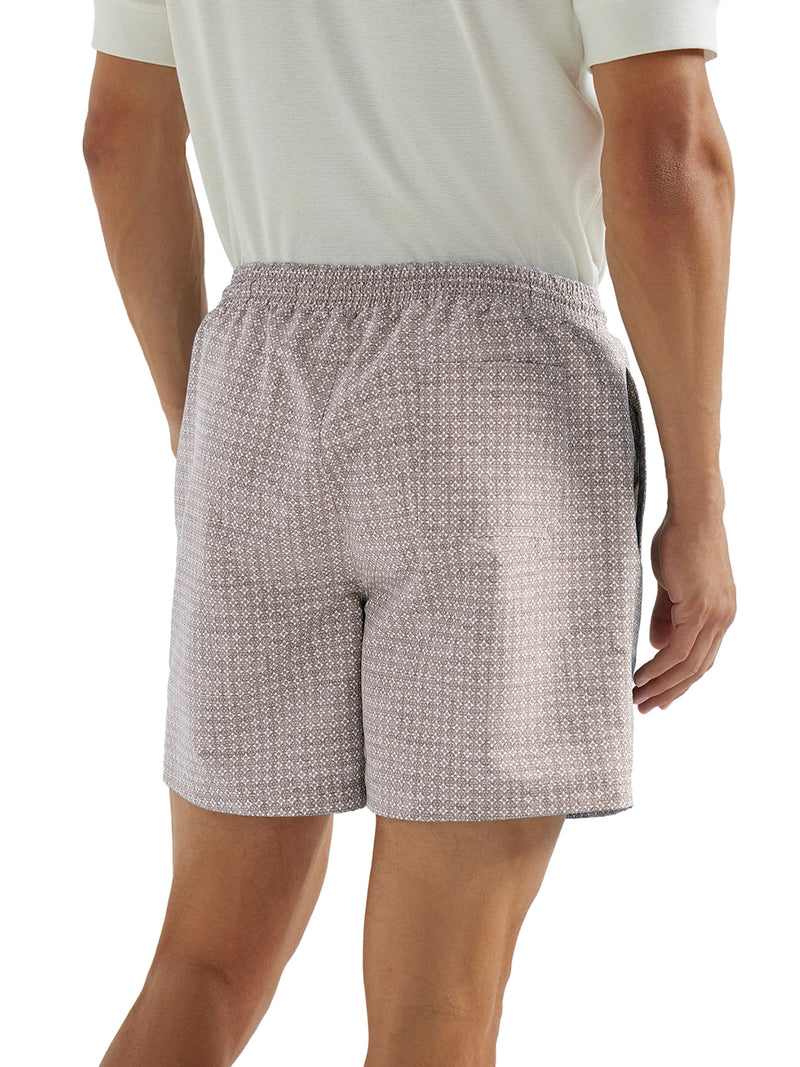 NYLON SWIMSUIT WITH FLOWER PRINT