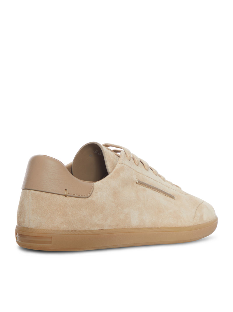 LOW-TOP SUEDE SNEAKERS