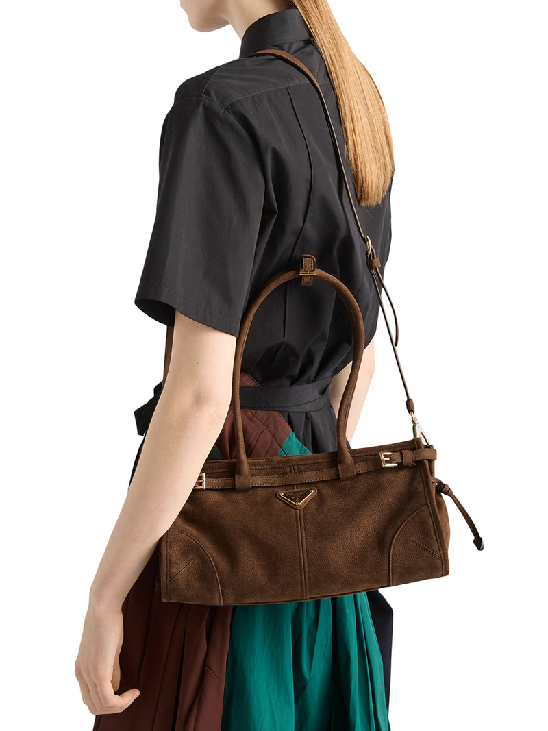 BONNIE MEDIUM HANDBAG IN NUBUCK LEATHER