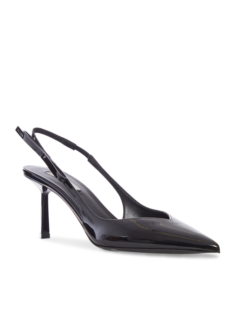 PATENT LEATHER SLINGBACK