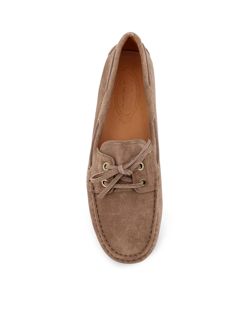 GOMMINO SUEDE BOAT LOAFERS