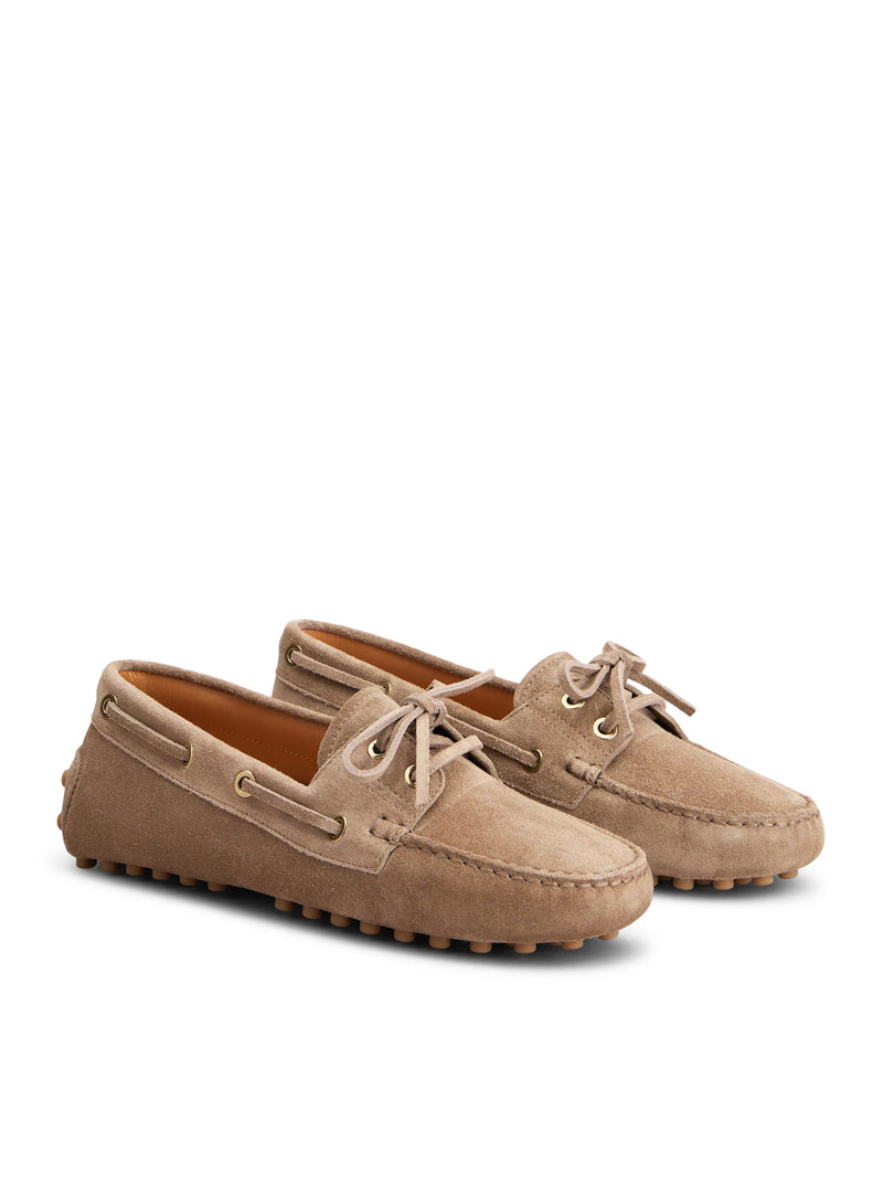 GOMMINO SUEDE BOAT LOAFERS