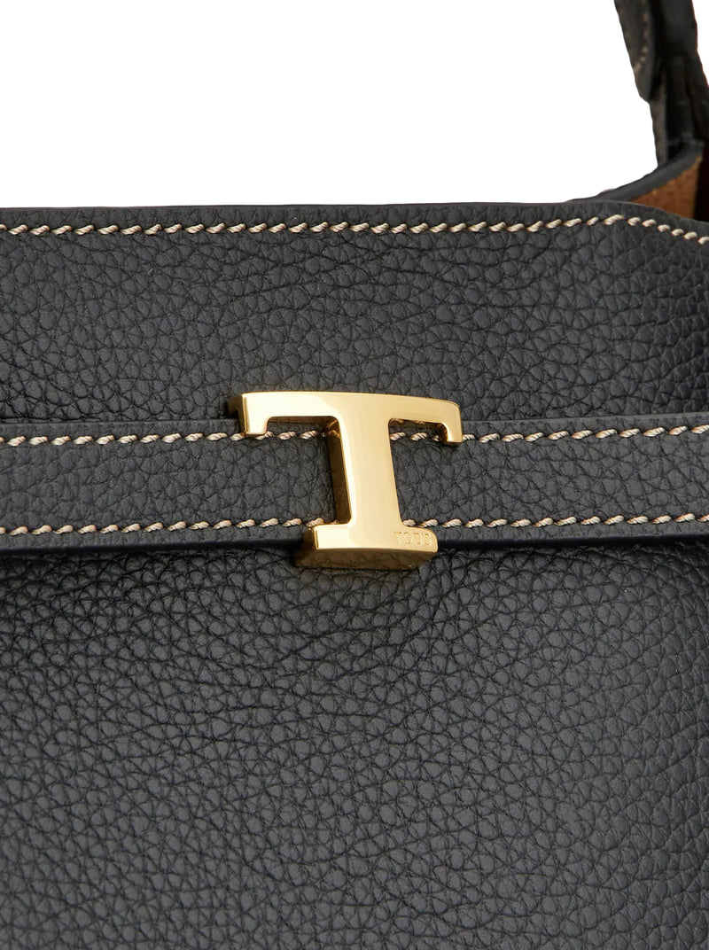 SMALL LEATHER SHOPPING BAG